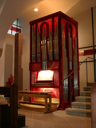 Orgel Neumünsterkirche Würzburg, Kreuzkrypta